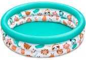 BESTWAY Safari Pals Dmuchany basen dziecięcy 102 x 25 cm 51008