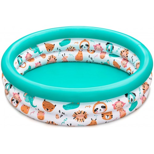 BESTWAY Safari Pals Dmuchany basen dziecięcy 102 x 25 cm 51008