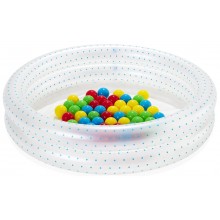 BESTWAY Dmuchany basen z piłkami dla dzieci, 91 x 20 cm 51141