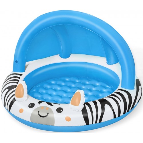 BESTWAY Safari Sun Dmuchany basen dziecięcy z osłoną przeciwsłoneczną 97 x 66 cm 52559