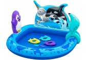 BESTWAY Polar Pals Dmuchane centrum zabaw z basenem, 134 x 131 x 73 cm 53156