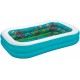 BESTWAY Family Pool Basen 3D podwodny świat, 262 x 175 x 51 cm 54177