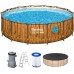 BESTWAY Steel Pro Max Splashview Zestaw basenowy 427 x 107 cm, filtracja kartuszowa 561JM