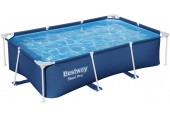 BESTWAY Steel Pro Basen stelażowy 259 x 170 x 61 cm, bez filtracji 56403
