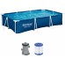 BESTWAY Steel Pro Basen stelażowy 300 x 201 x 66 cm, z filtracją kartuszową 56411