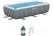 BESTWAY Steel Pro Max Basen stelażowy 404 x 201 x 100 cm, z filtracją piaskową 56442