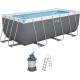BESTWAY Steel Pro Max Basen stelażowy 412 x 201 x 122 cm, z filtracją piaskową 56457