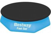 BESTWAY Pokrywa do basenu 244 cm, czarna 58032