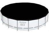 BESTWAY Pokrywa do basenu 549 cm, czarna 58039