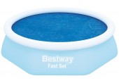 BESTWAY Pokrywa solarna do basenu 244 cm 58060