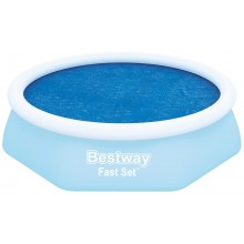 BESTWAY Pokrywa solarna do basenu 244 cm 58060