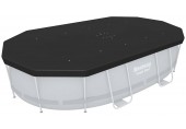 BESTWAY Pokrywa do basenu 427 x 250 cm, czarna 58425