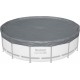 BESTWAY Pokrywa basenowa Premium 427 cm, szara, okrągła 58950