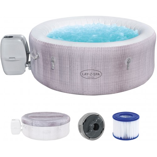 BESTWAY Lay-Z-Spa Cancun AirJet Jacuzzi dmuchane, 180 x 66 cm, 2-4 osoby 60003