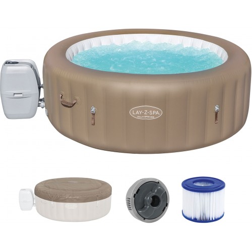 BESTWAY Lay-Z-Spa Palm Springs AirJet Jacuzzi dmuchane, 196 x 71 cm, 4-6 osób 60017