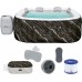BESTWAY Lay-Z-Spa Hollywood AirJet Jacuzzi dmuchane, 180 x 180 x 66 cm, 6 osób 6001F