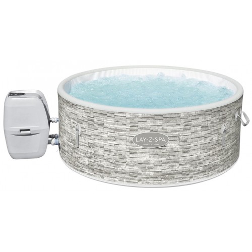 BESTWAY Lay-Z-Spa Vancouver AirJet Plus Jacuzzi dmuchane, 155 x 60 cm, 3-5 osób 60027