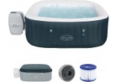 BESTWAY Lay-Z-Spa Ibiza AirJet Jacuzzi dmuchane, 180 x 180 x 66 cm, 4 osoby 6002U