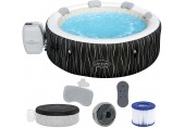 BESTWAY Lay-Z-Spa Hollywood AirJet Jacuzzi dmuchane, 196 x 66 cm, 4-6 osób 60059