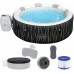 BESTWAY Lay-Z-Spa Hollywood AirJet Jacuzzi dmuchane, 196 x 66 cm, 4-6 osób 60059