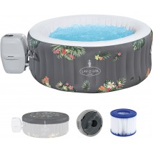 BESTWAY Lay-Z-Spa Aruba AirJet Jacuzzi dmuchane, 170 x 66 cm, 2-3 osoby 60061