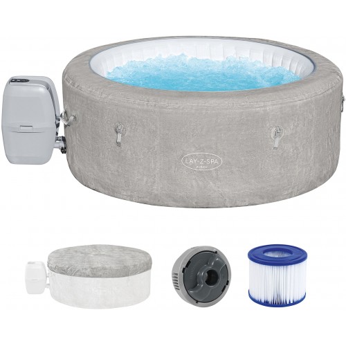 BESTWAY Lay-Z-Spa Zurich AirJet Jacuzzi dmuchane, 180 x 66 cm, 2-4 osoby 60065