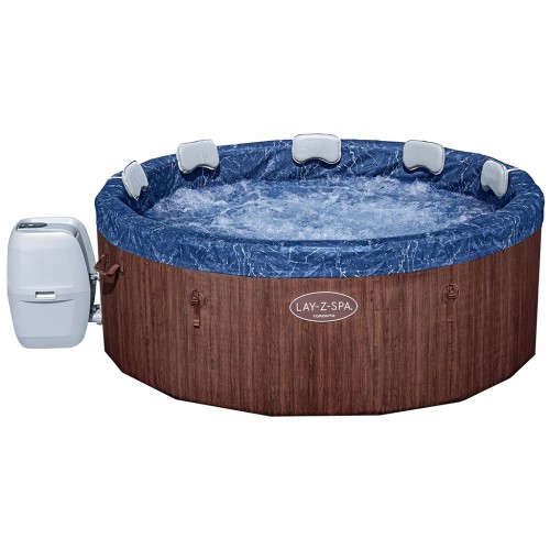 BESTWAY Lay-Z-Spa Toronto AirJet Plus Jacuzzi dmuchane, 190 x 70 cm, 5-7 osób 60163