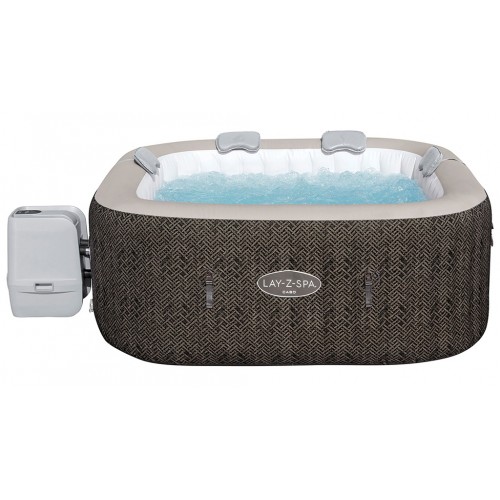 BESTWAY Lay-Z-Spa Cabo HydroJet Jacuzzi dmuchane, 180 x 180 x 71 cm, 4-6 osób 60167