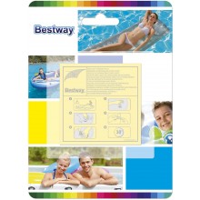 BESTWAY Zestaw naprawczy, 6,5 x 6,5 cm, 10 szt. 62068