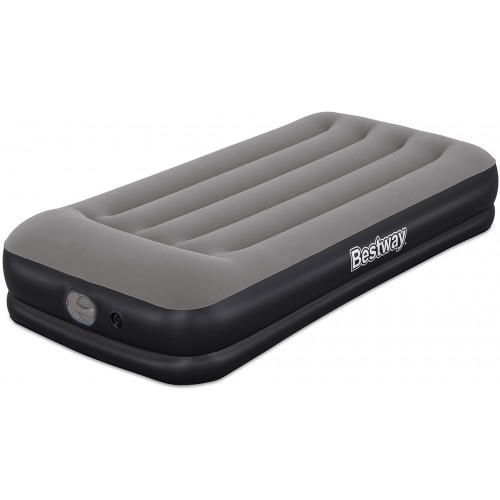 BESTWAY TriTech Twin Materac dmuchany z wbudowaną pompką USB, 191 x 97 x 36 cm 671BT