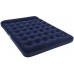 BESTWAY Queen Materac welurowy z wbudowaną pompką nożną, 203 x 152 x 28 cm 67226