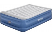 BESTWAY TriTech Queen Materac dmuchany z wbudowaną pompką, 203 x 152 x 56 cm 67614