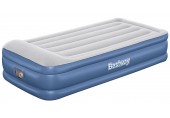 BESTWAY TriTech Twin Materac dmuchany z wbudowaną pompką, 191 x 97 x 46 cm 67628