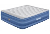 BESTWAY TriTech King Materac dmuchany z wbudowaną pompką, 203 x 193 x 56 cm 67692