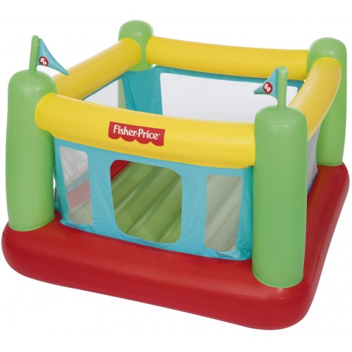 BESTWAY Fisher-Price Zamek do skakania, 175 x 173 x 135 cm 93533