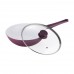 BERGNER Patelnia ceramiczna WOK z pokrywką 28 cm VIOFLAM BG-1997