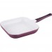 BERGNER Patelnia ceramiczna do grillowania 28 x 28 cm VIOFLA fioletowa BG-1999