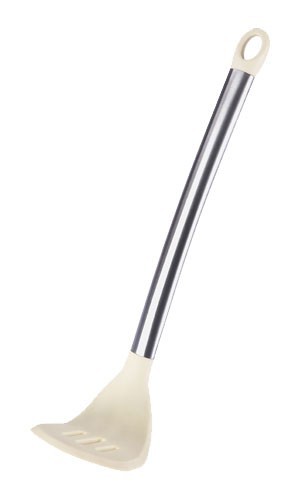 BERGNER Tłuczek do ziemniaków silikonowy 31cm FLEXIKITCHEN, beżowy BG-3365bezo BERGNER Tłuczek do ziemniaków silikonowy 31cm FLEXIKITCHEN, beżowy BG-3365bezo