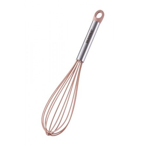 BERGNER Trzepaczka silikonowa 30 cm FLEXIKITCHEN ochra BG-3370hned BERGNER Trzepaczka silikonowa 30 cm FLEXIKITCHEN ochra BG-3370hned