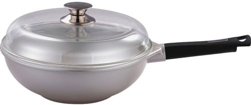 BERGNER Patelnia z powierzchnią nieprzywierająca WOK 28 cm, SILVER EDGE BG-6704
