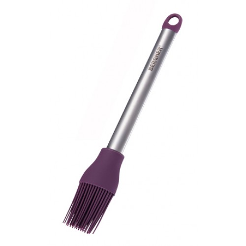 BERGNER Pędzelek silikonowy 27 cm FLEXIKITCHEN, fioletowy BG-3368fial