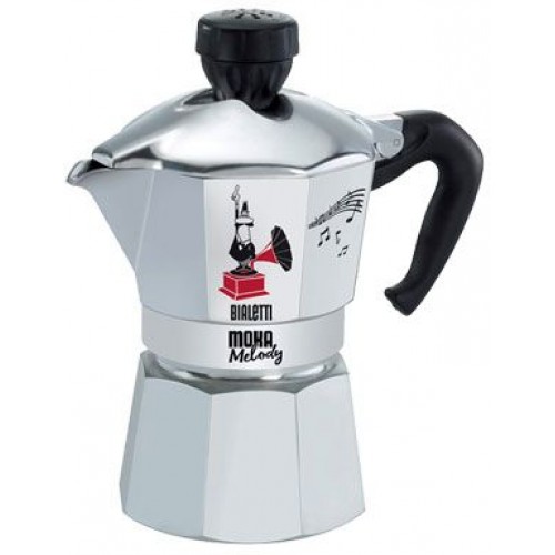 BIALETTI Moka Melody Kawiarka, 3 espresso, biała 2140199316