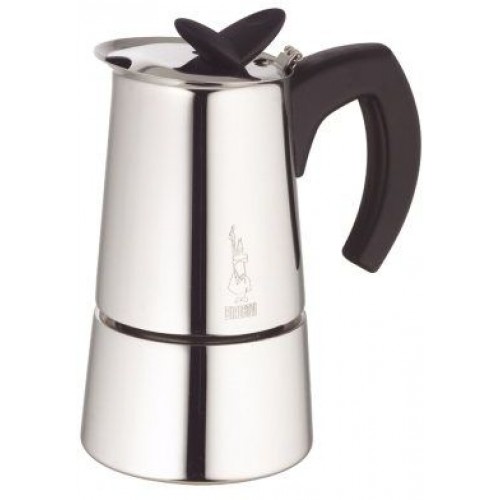 BIALETTI Musa Kawiarka ze stali nierdzewnej, 4 espresso 2160199311 BIALETTI Musa Kawiarka ze stali nierdzewnej, 4 espresso 2160199311