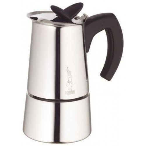 BIALETTI Musa Kawiarka ze stali nierdzewnej, 6 espresso 2160199312 BIALETTI Musa Kawiarka ze stali nierdzewnej, 6 espresso 2160199312