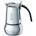 BIALETTI Kitty Nera Kawiarka ze stali nierdzewnej, 10 espresso 2160199314