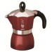 BIALETTI Dama Glamour Kawiarka, 3 espresso, czerwona 2160199319