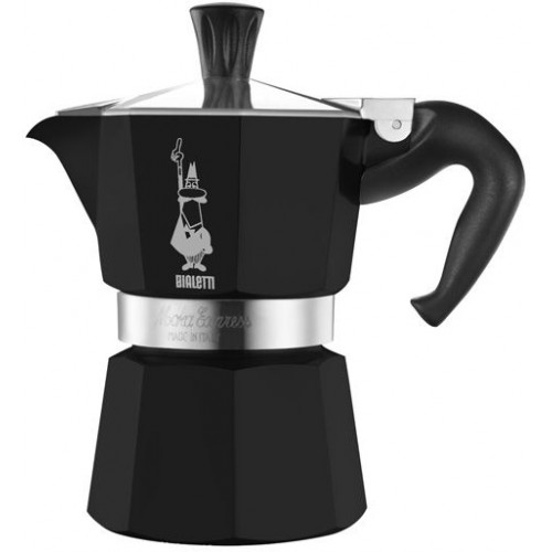 BIALETTI Moka Express Kawiarka, 6 espresso, czarna 2130199314