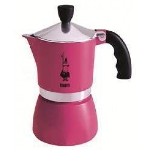 BIALETTI Fiammetta kawiarka, 3 espresso, różowa 2150199316