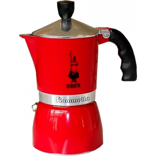 BIALETTI Fiammetta kawiarka, 3 espresso, czerwona 2150199314