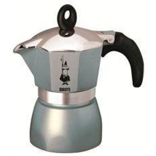 BIALETTI Dama Glamour Kawiarka, 3 espresso, niebieska 2160199320